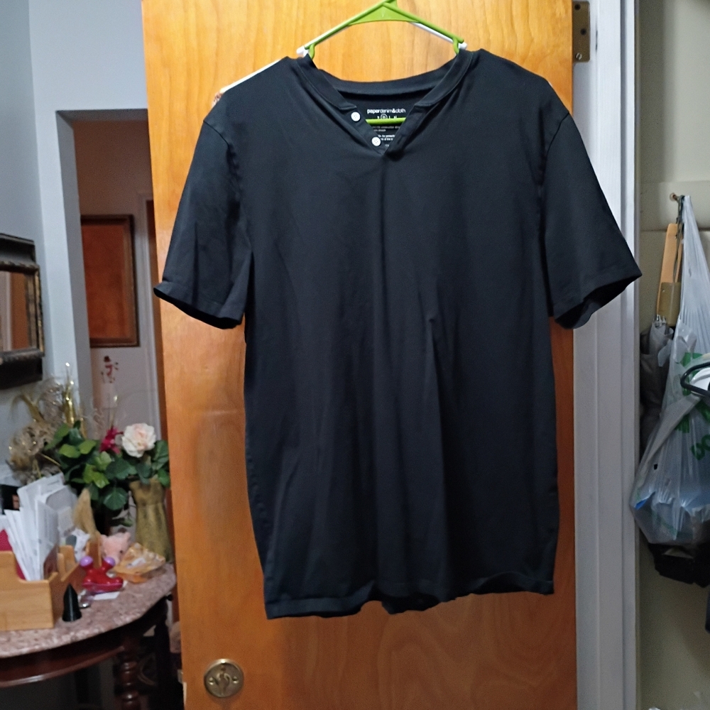 Paper Denim & Cloth Black Short Sleeve Tee